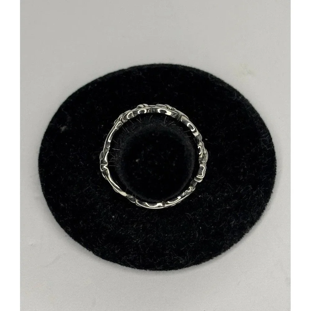 Filigree sterling silver